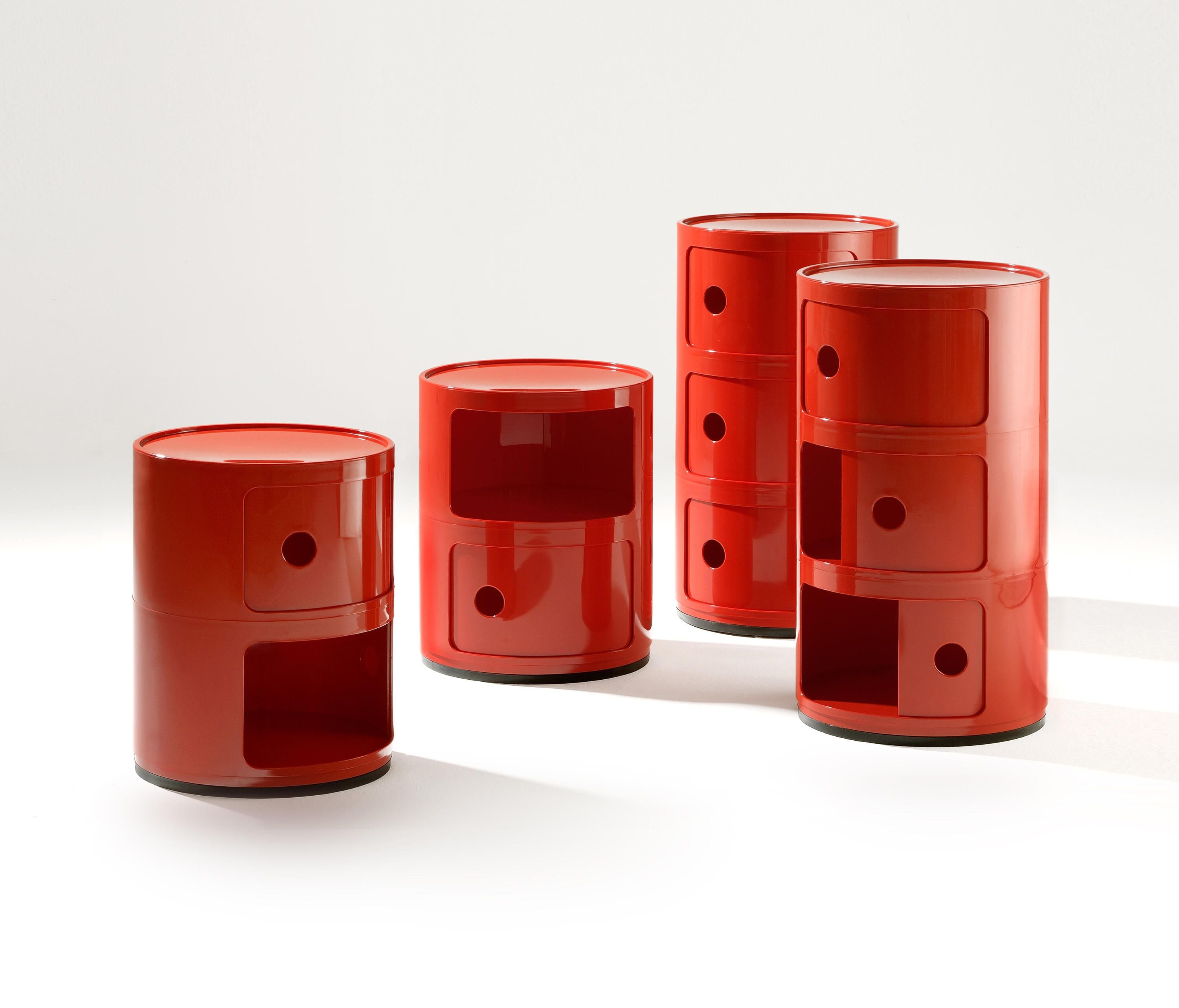 Componibili Round Storage by Kartell Furniture Accessories